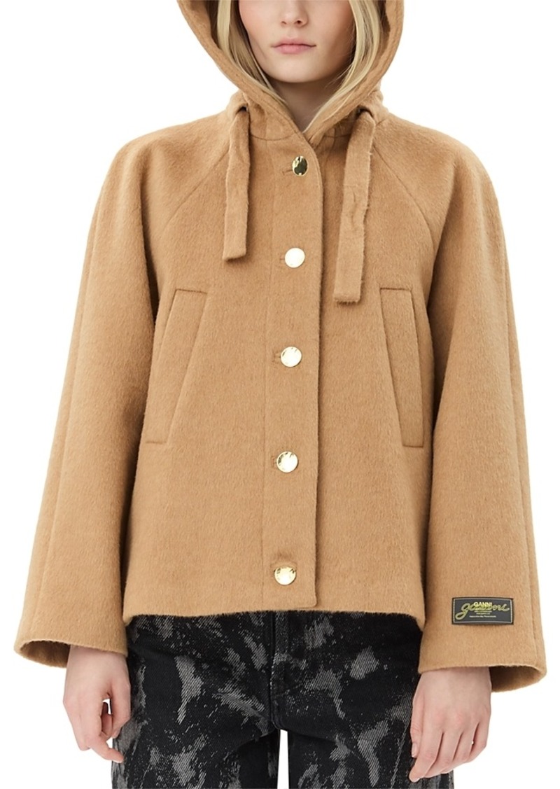 Ganni Wool-Blend Jacket