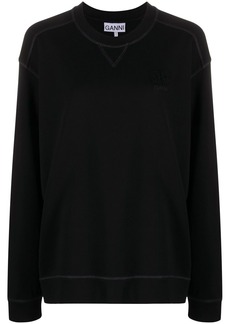 Ganni Isoli drop-shoulder sweatshirt