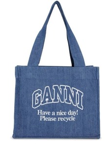 Ganni Large Easy Shopper Denim
