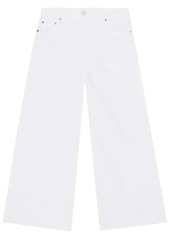 Ganni mid-waist cropped jeans