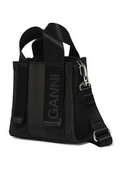 Ganni Mini Recycled Poly Tote Bag