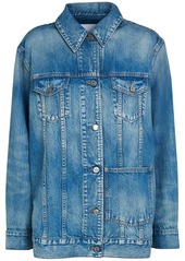 Ganni Oversized Cotton Denim Jacket