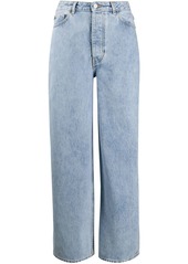 Ganni oversized low-rise jeans