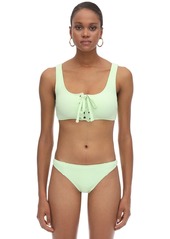 Ganni Recycled Polyamide Bikini Top