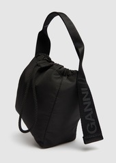 Ganni Recycled Tech Top Handle Bag