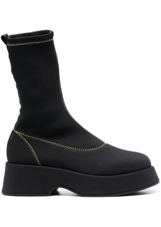 Ganni Retro Flatform ankle boots