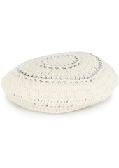 Ganni ring detail knitted beret