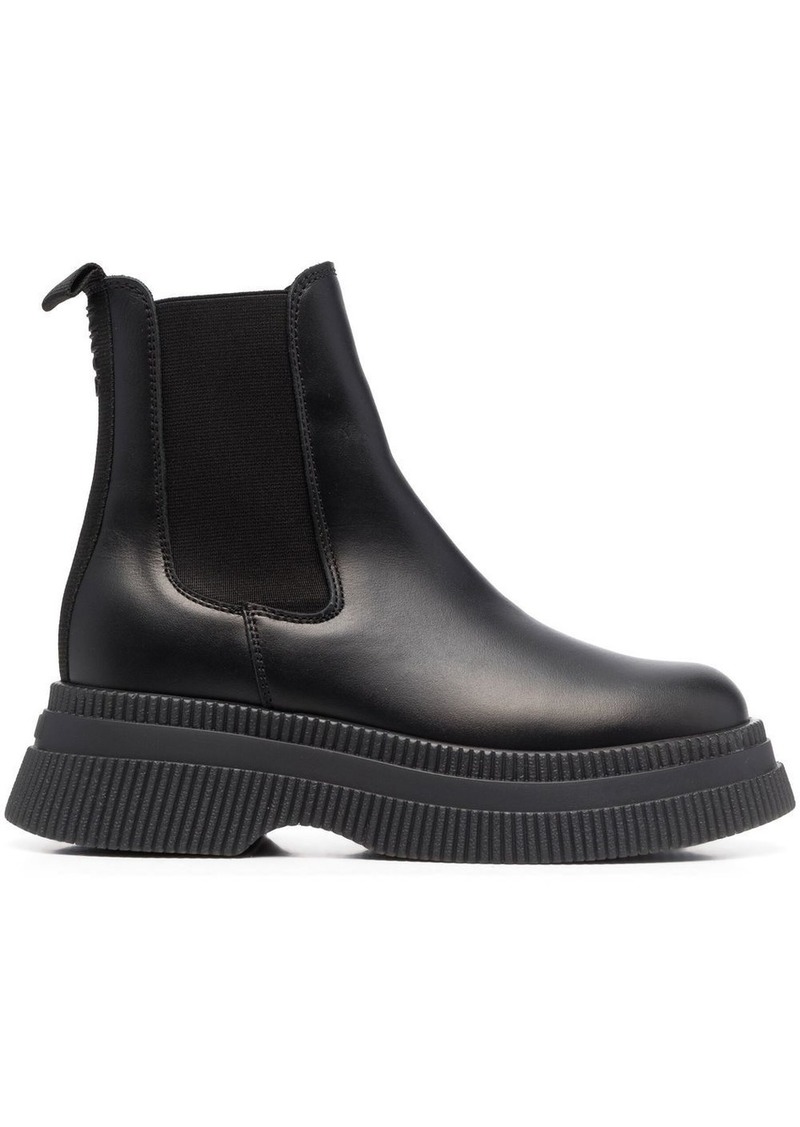 Ganni slip-on Chelsea boots