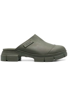 Ganni slip-on rubber mules