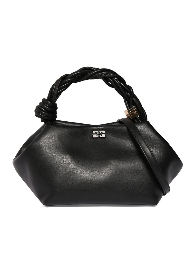 Ganni Small Bou Recycled Leathe Top Handle Bag
