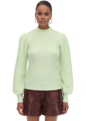 Ganni Soft Knitted Round Neck  Sweater