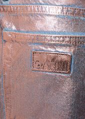 Ganni Stary Foiled Denim Jeans