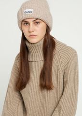 Ganni Structured Ribbed Beanie