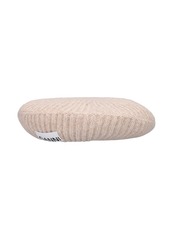 Ganni Structured Ribbed Wool Beret