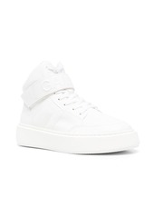 Ganni touch-strap high-top sneakers