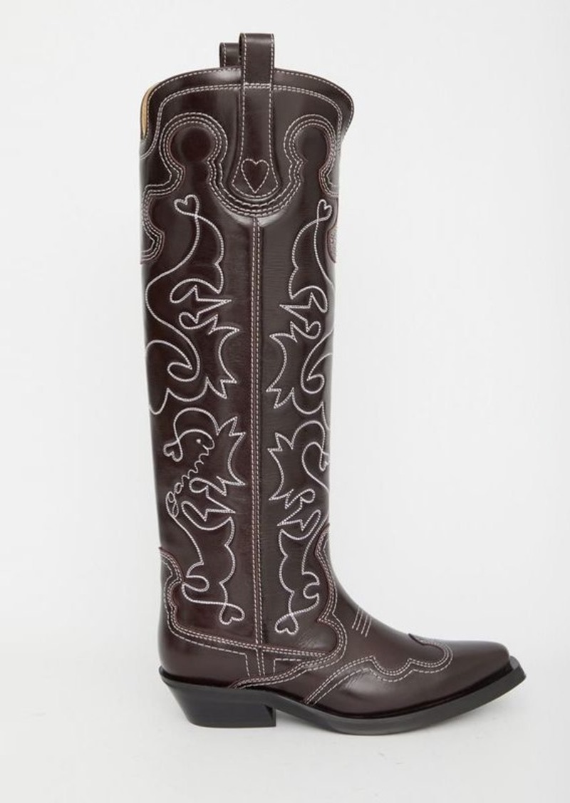 Ganni Western High boots