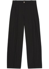 Ganni wide-leg tailores trousers