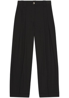 Ganni wide-leg tailores trousers