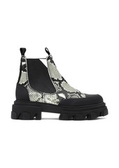 Ganni Calf Leather Low Chelsea Boot