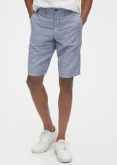 Gap 12" Linen Shorts