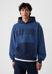 Gap 1969 Logo Colorblock Hoodie