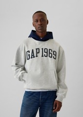 Gap 1969 Logo Colorblock Hoodie