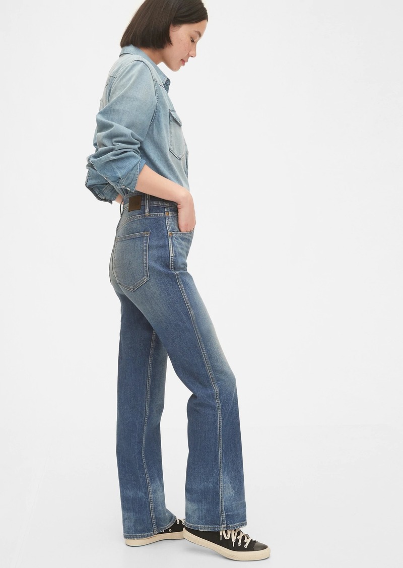 gap premium flare jeans