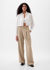 Gap 365 High Rise Pleated Trousers