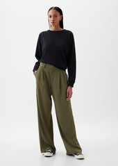 Gap 365 High Rise Pleated Trousers