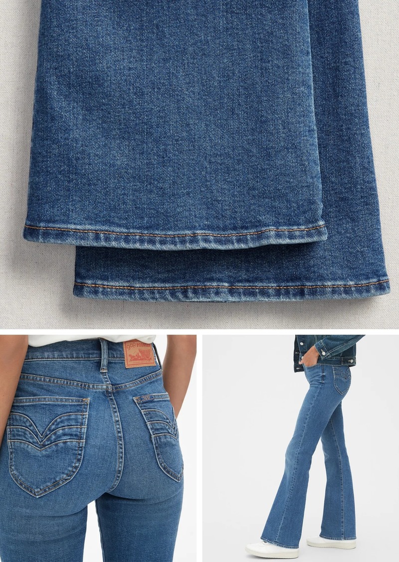 gap flare jeans
