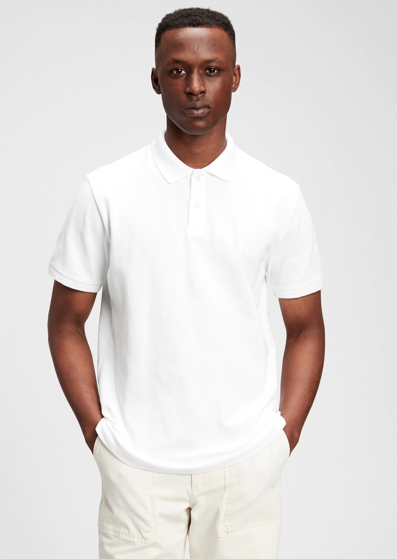 Gap Pique Polo Shirt Shirt