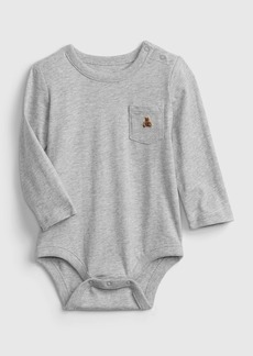Gap Baby Organic Cotton Mix and Match Pocket Bodysuit