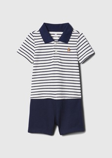 Gap Baby 2-in-1 Polo Shirt Shorty One-Piece