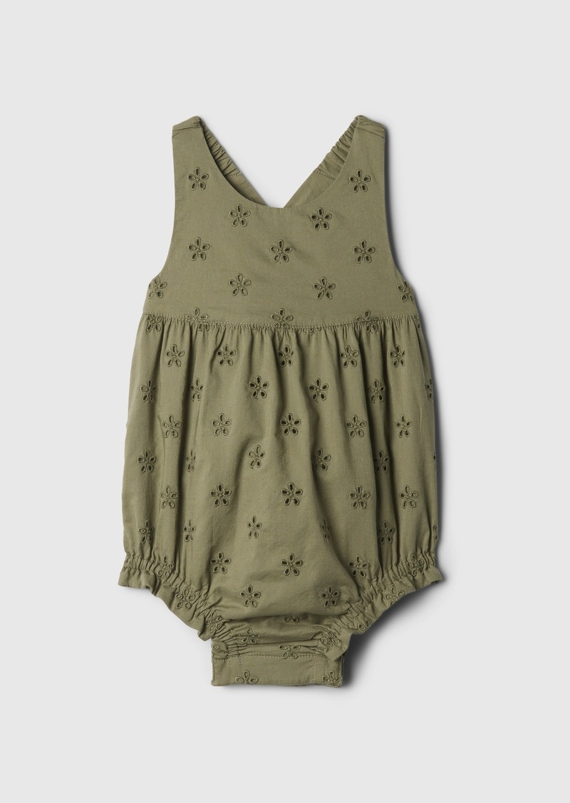 Gap Baby Eyelet Bubble Shorty One-Piece