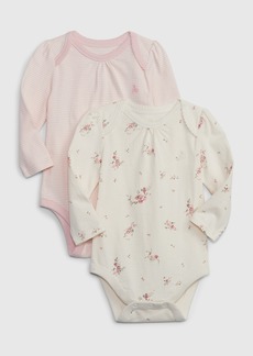 Gap Baby First Favorites Organic CloudCotton Bodysuit (2-Pack)