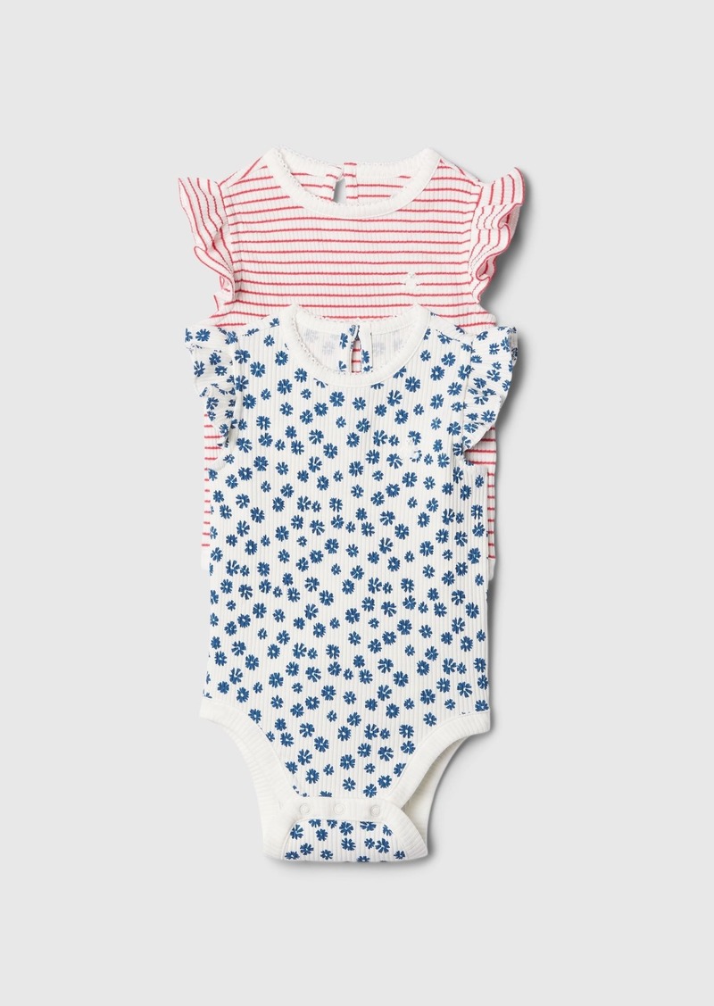 Gap Baby First Favorites Flutter Bodysuit (2-Pack)
