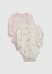 Gap Baby First Favorites Organic CloudCotton Bodysuit (2-Pack)