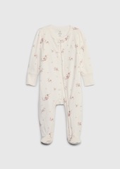 Gap Baby First Favorites Organic CloudCotton Footed One-Piece