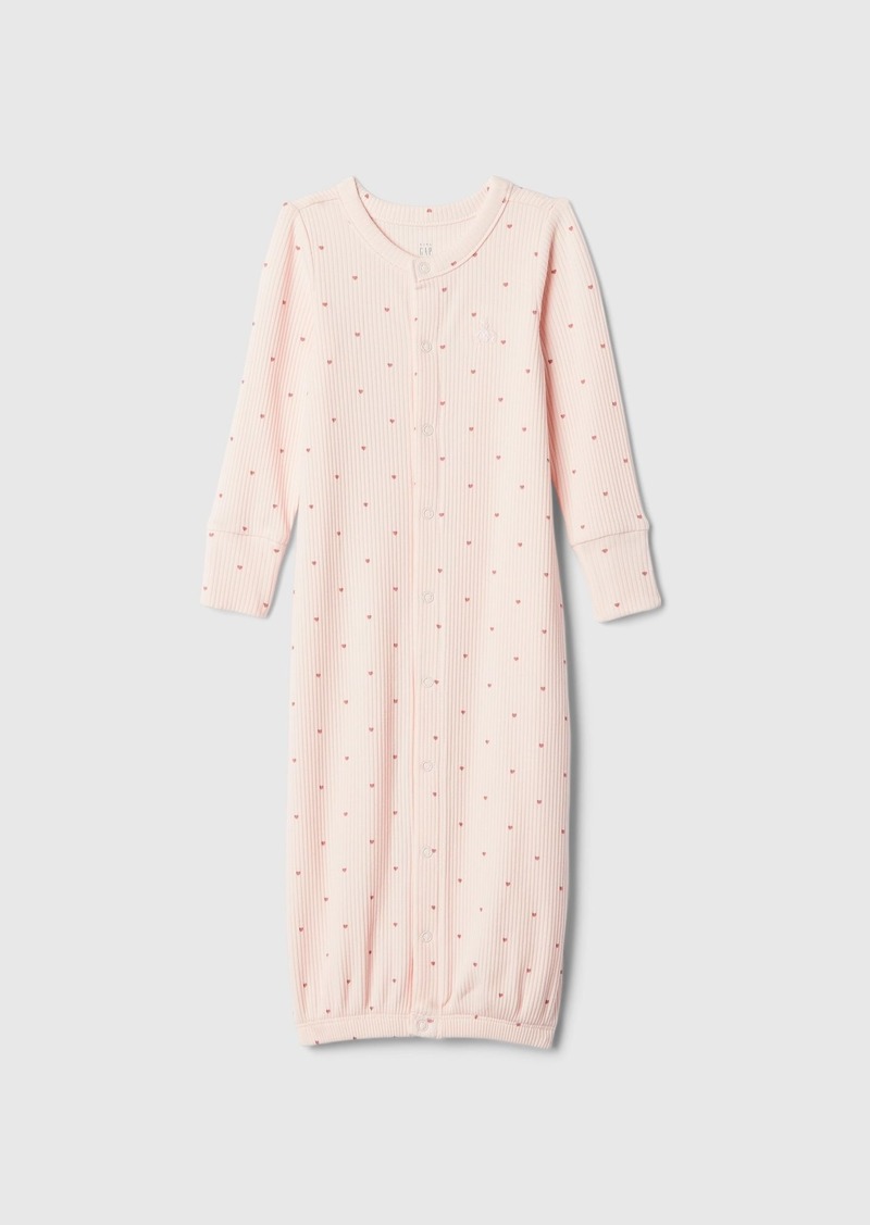 Gap Baby Rib Convertible Sleep Gown