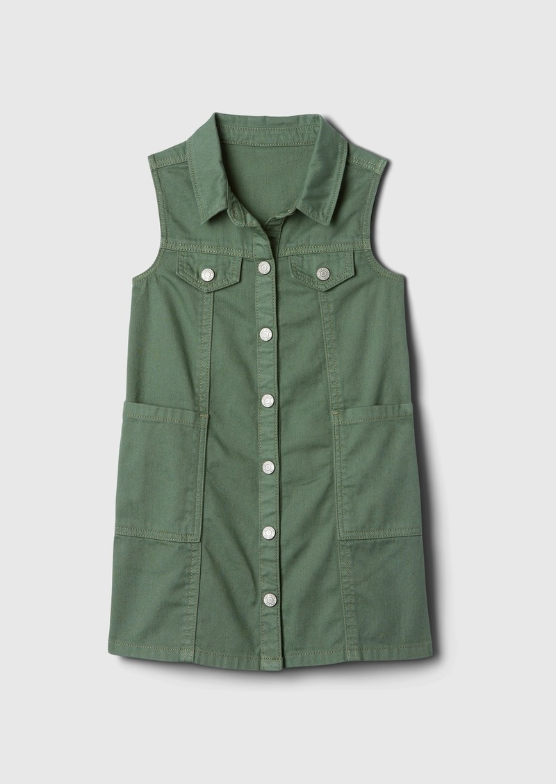 babyGap Cargo Shirtdress