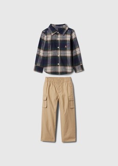 babyGap Flannel Outfit Set