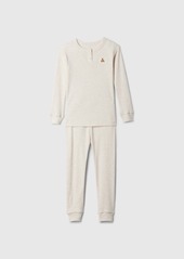 babyGap Organic Brushed Cotton Henley PJ Set