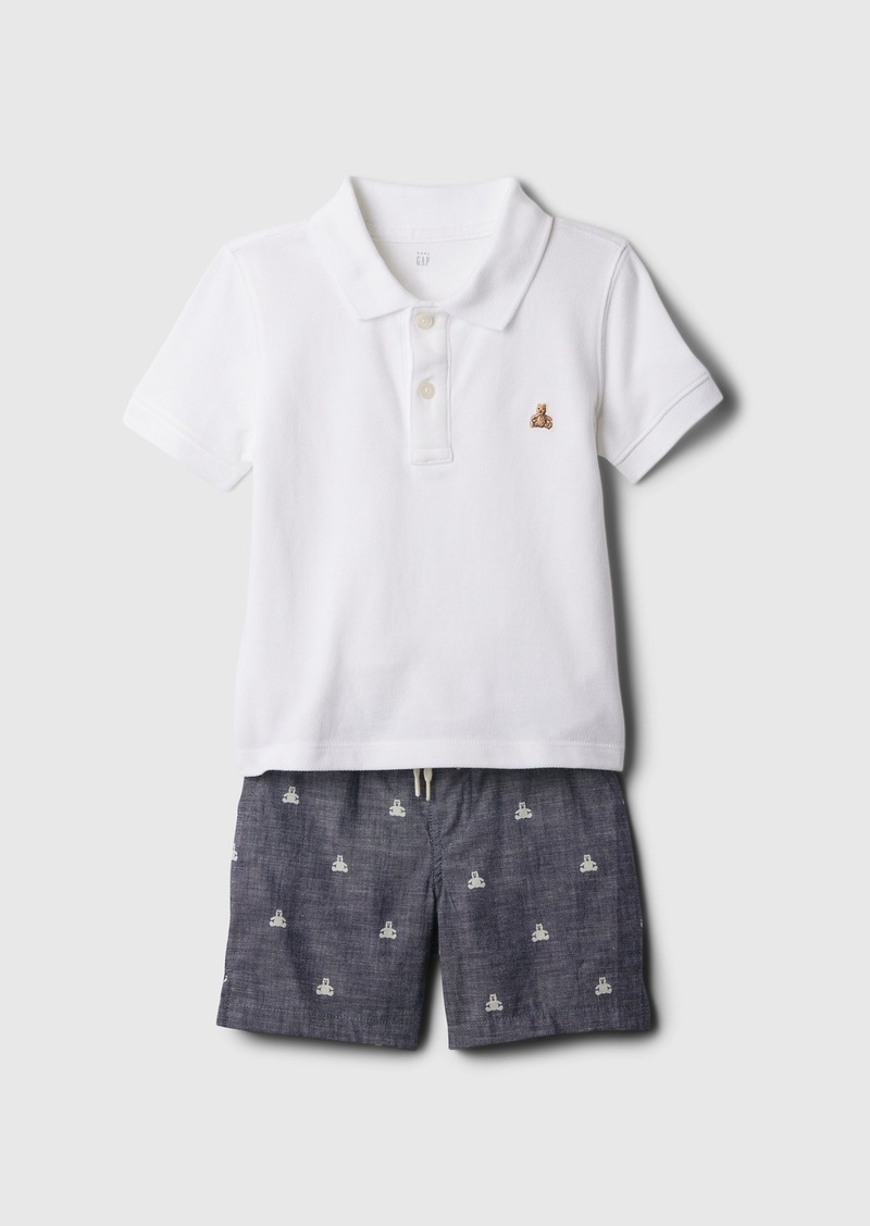 babyGap Polo Shirt Outfit Set