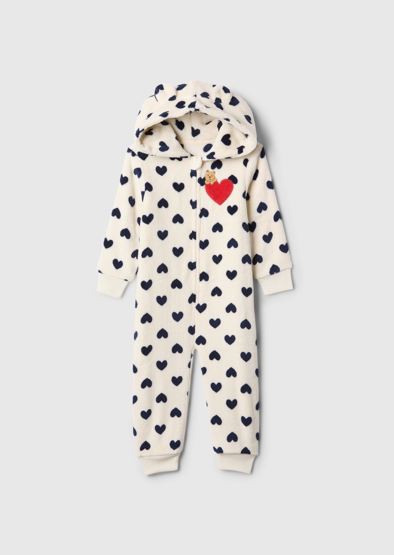 babyGap Recycled Sherpa Bear One-Piece