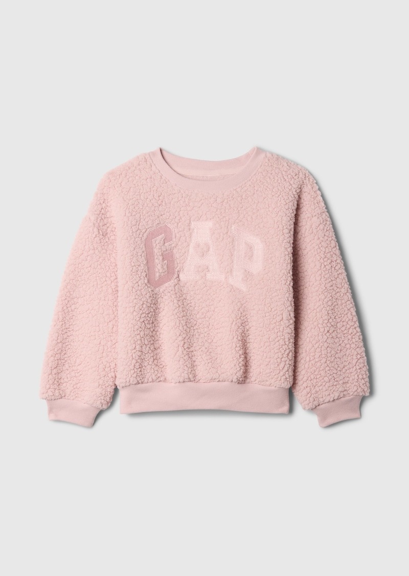 babyGap Sherpa Logo Sweatshirt