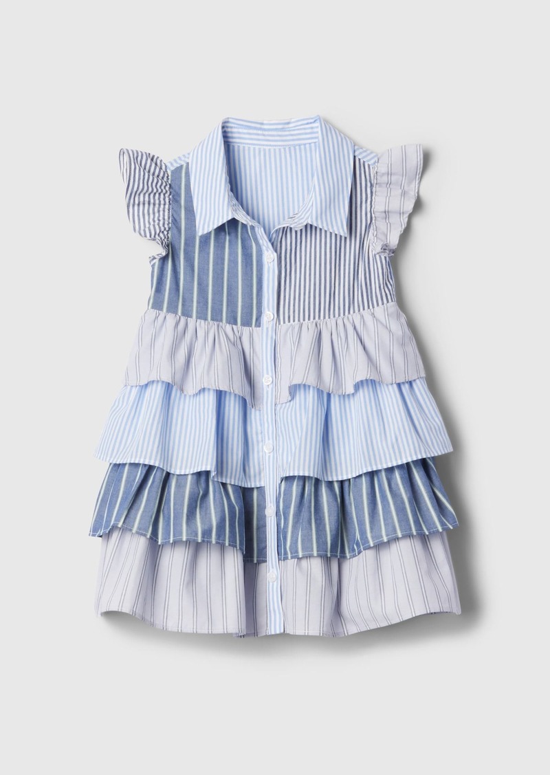 babyGap Tiered Ruffle Shirtdress