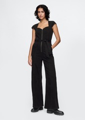 Gap Belted Denim Jumpsuit