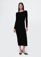 Gap Boatneck Rib Midi Sweater Dress