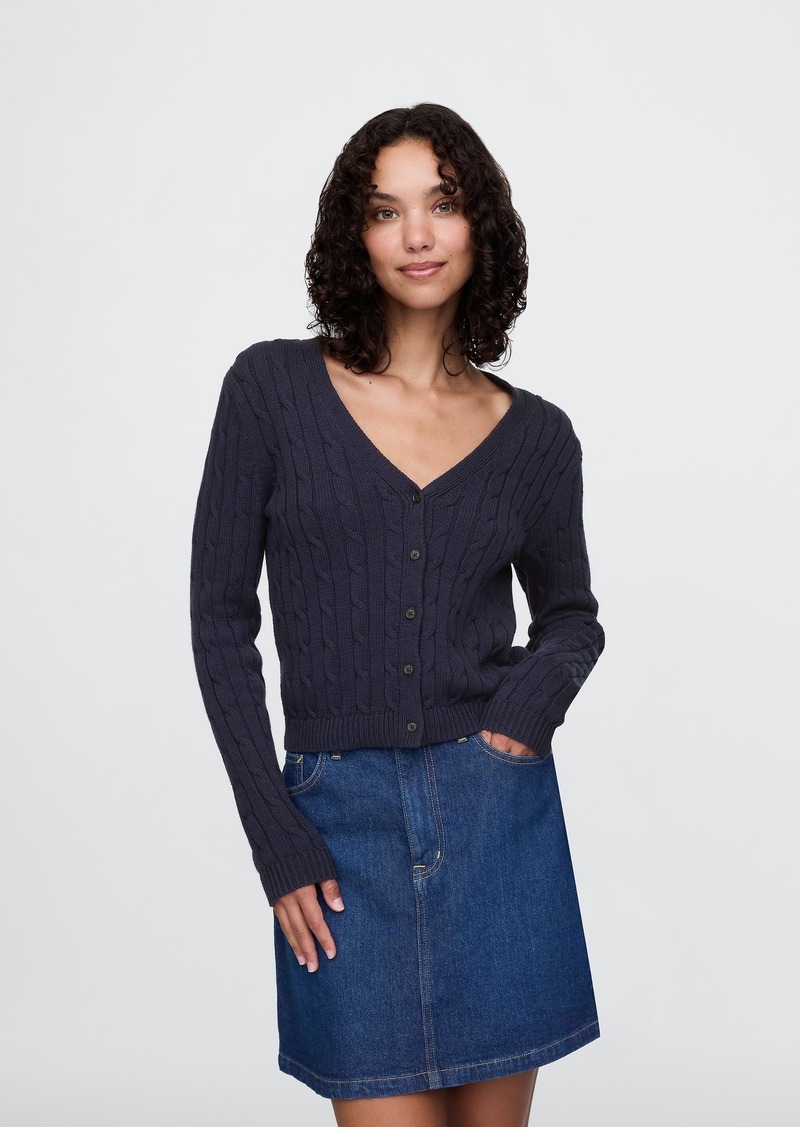 Gap Cable-Knit Cardigan