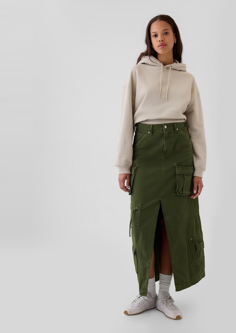 Gap Cargo Maxi Skirt